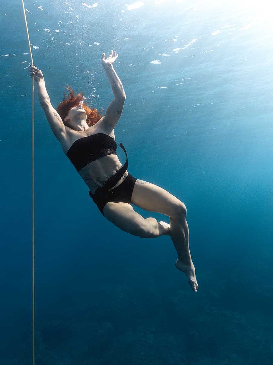 Underwater photograph by Shapes of Blue, Moorea